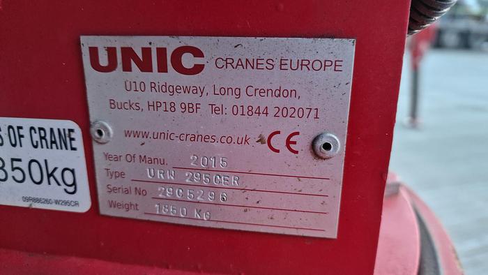 Used Sold - 06/23 - 2015 UNIC URW-295 CER Mini Spider Crane