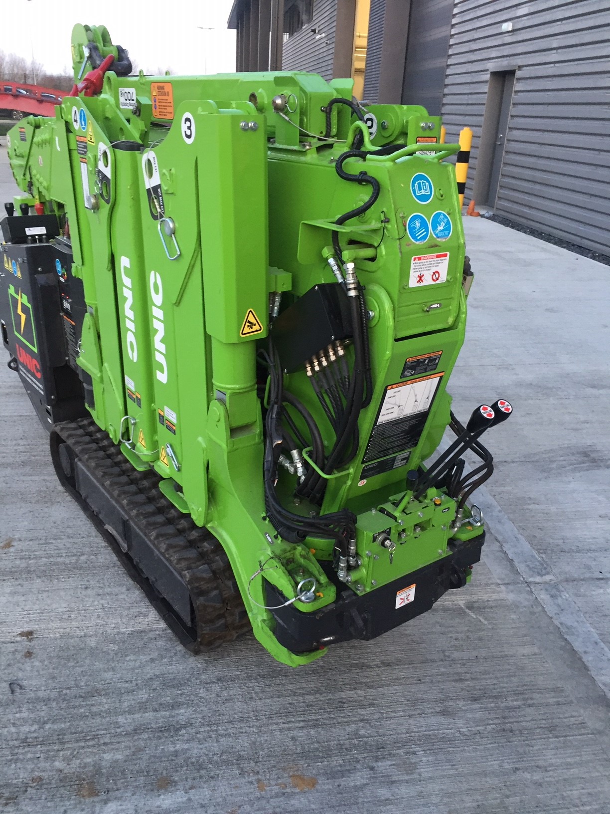 Used Sold - 10/22 - 2018 UNIC URW-295-CBE Mini Spider Crane