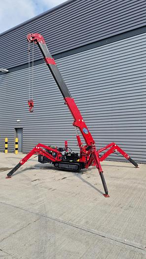 Used 2017 UNIC URW-295 CDMER Mini Spider Crane