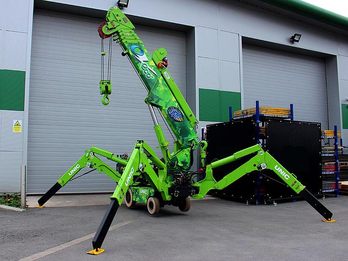 Used Sold - 05/21 - 2013 UNIC URW-095-WBE Mini Spider Crane