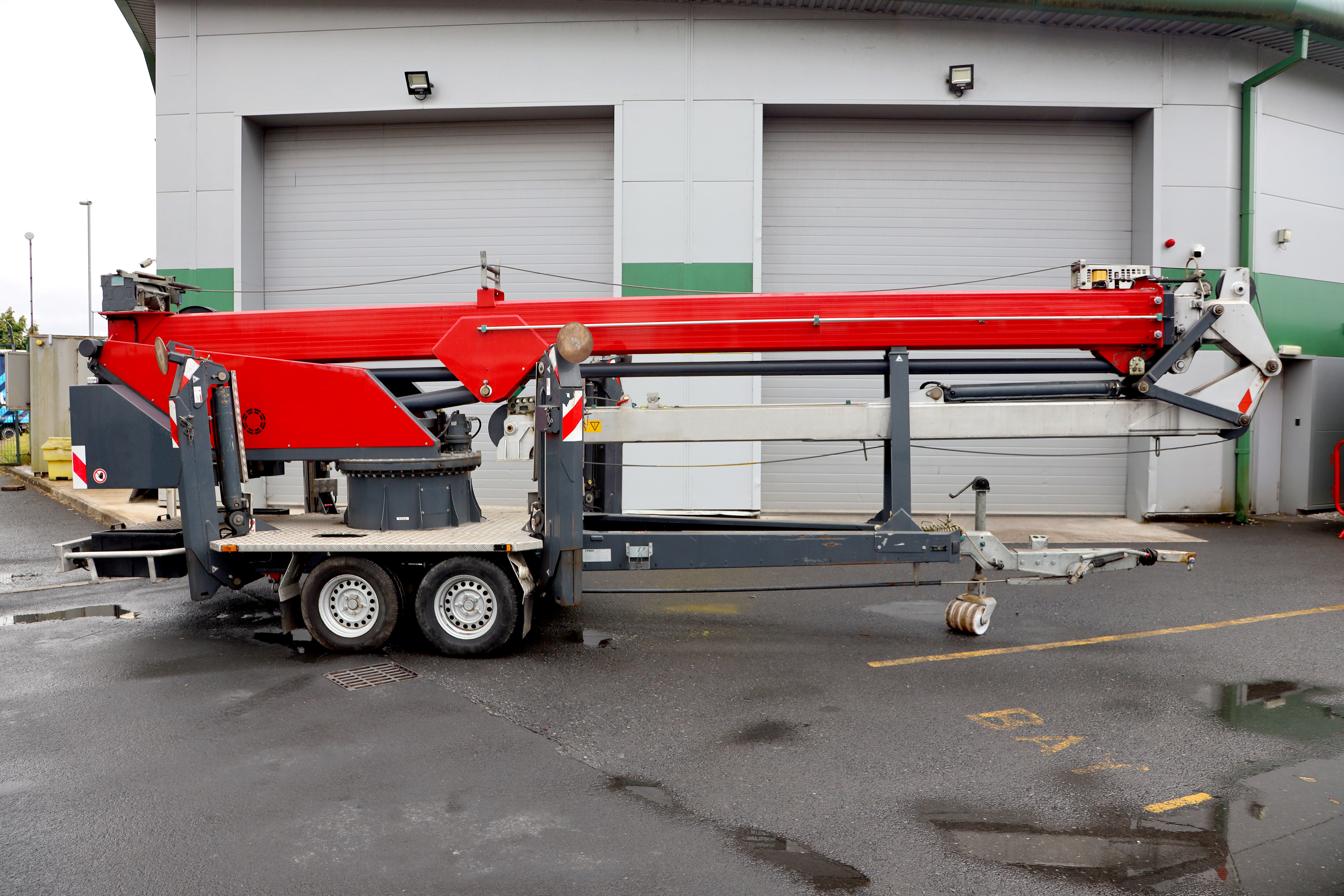 Used 2016 Starworker 1600 Trailer Crane