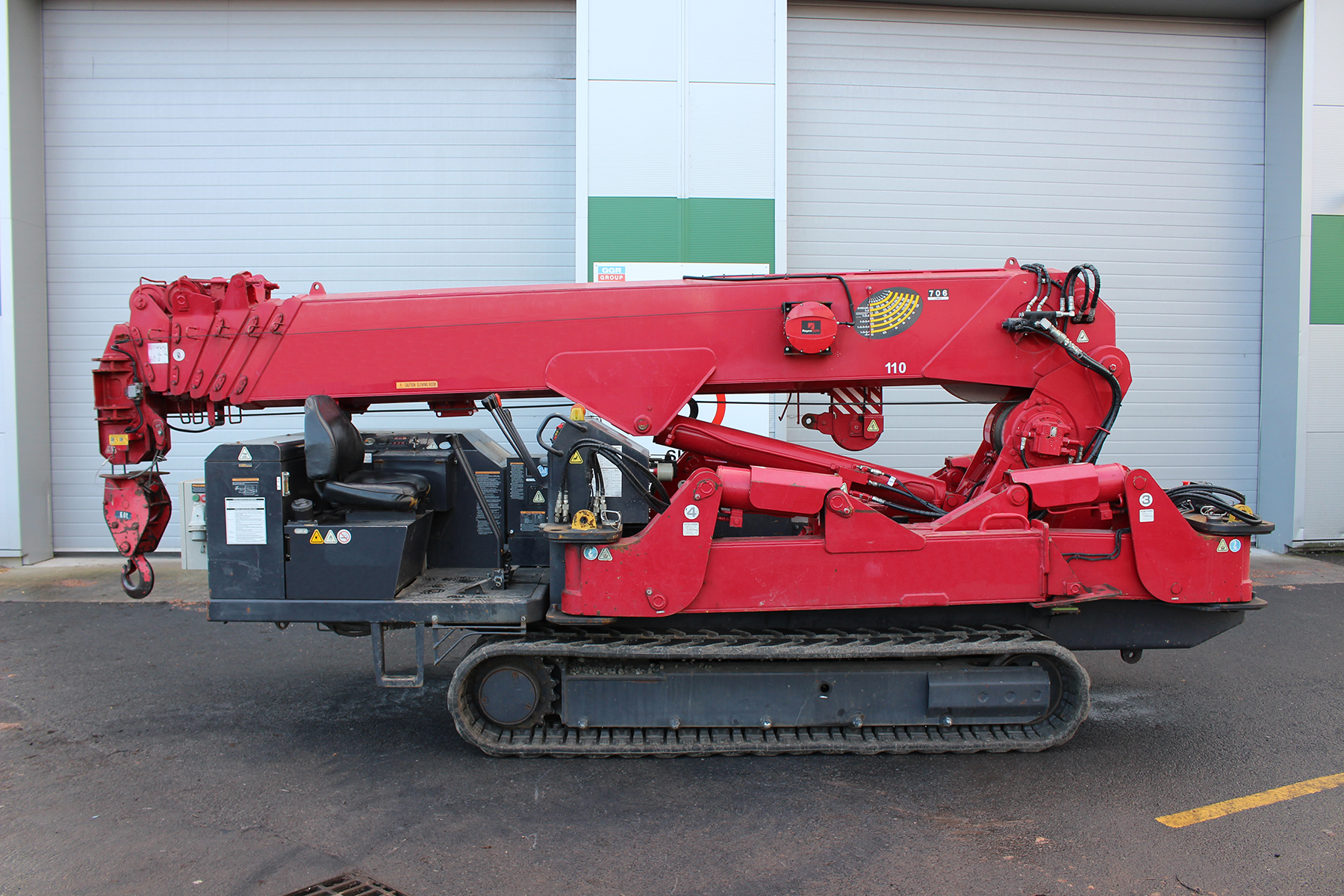 Used Sold - 06/22 - 2014 UNIC URW-706-2 CDMER Mini Spider Crane