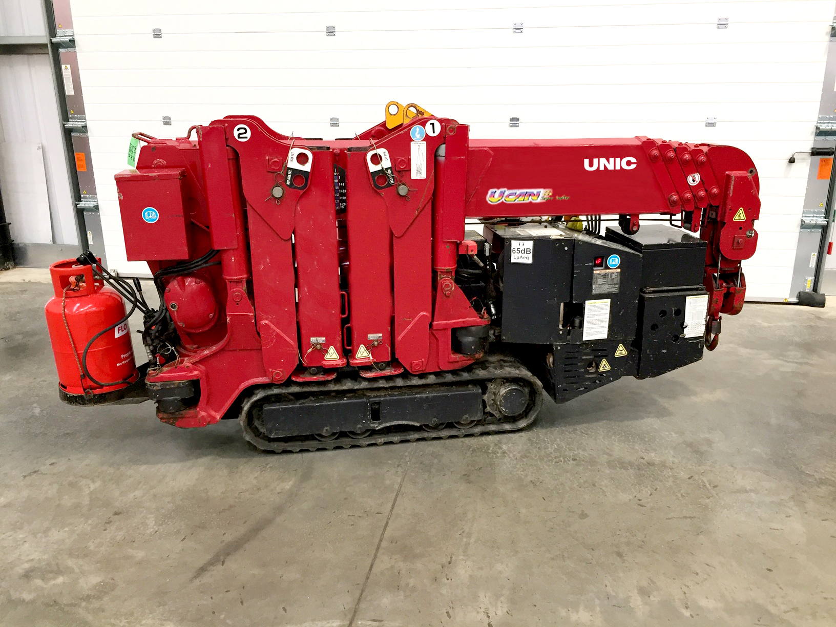 Used Sold – 02/19 – 2008 UNIC URW-095 CER Mini Spider Crane