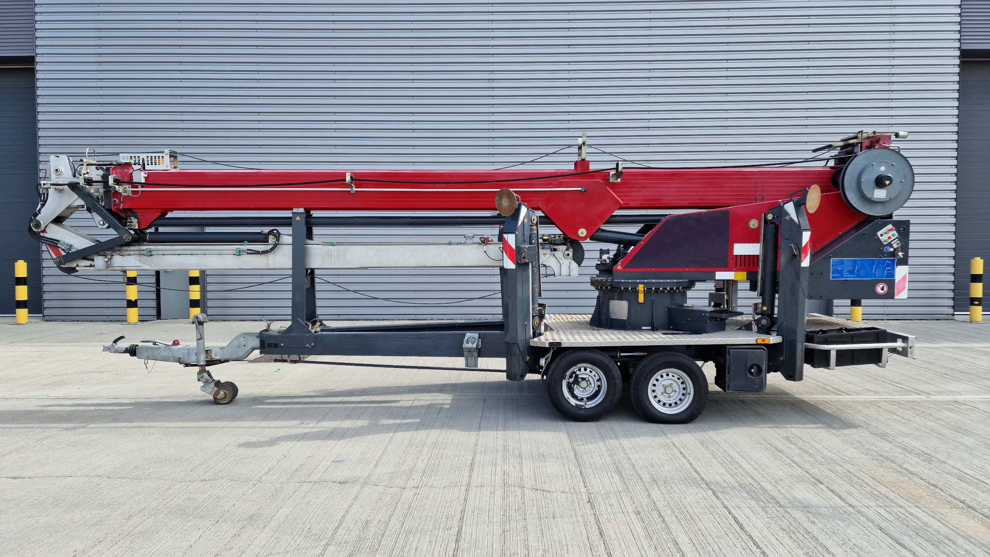 Used Paus PTK31 Trailer Crane