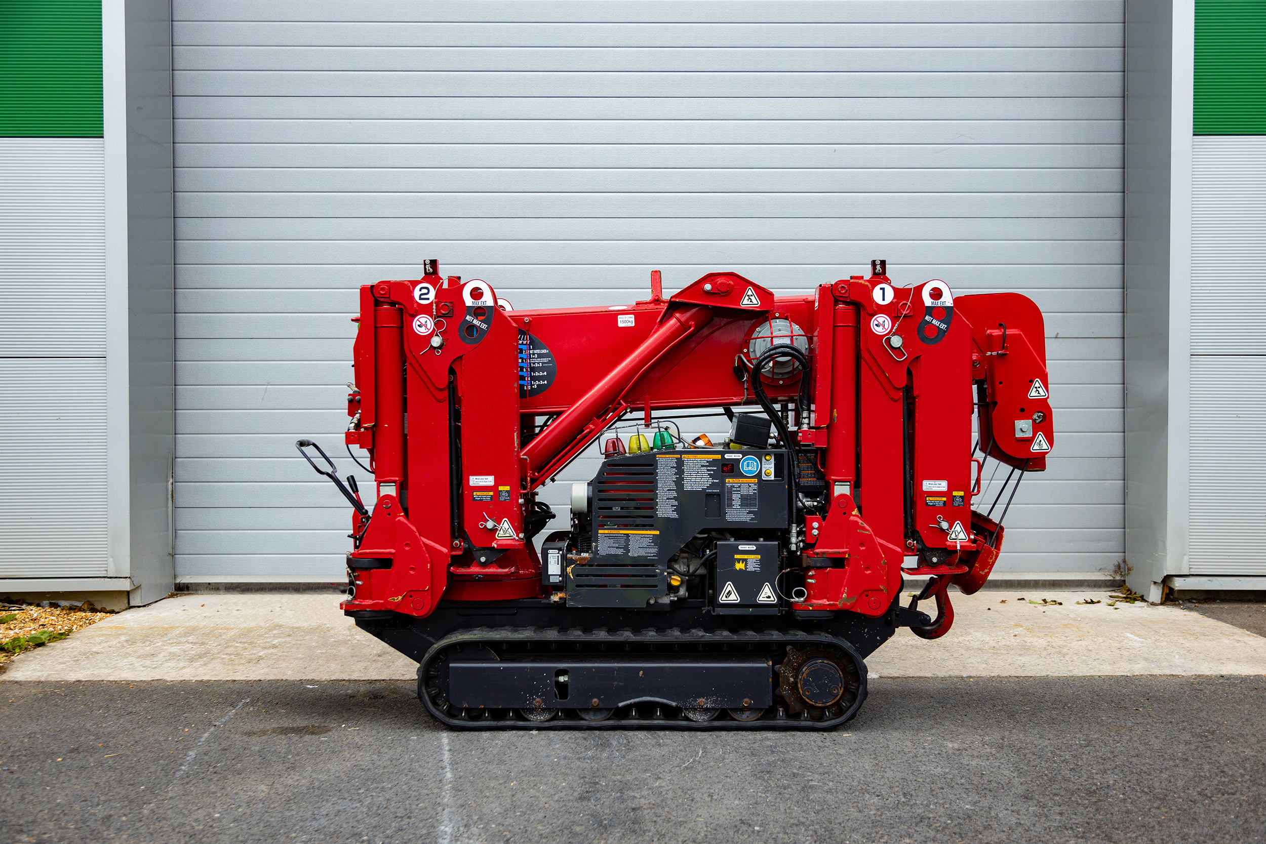 Used 2017 UNIC URW-245 CER Mini Spider Crane