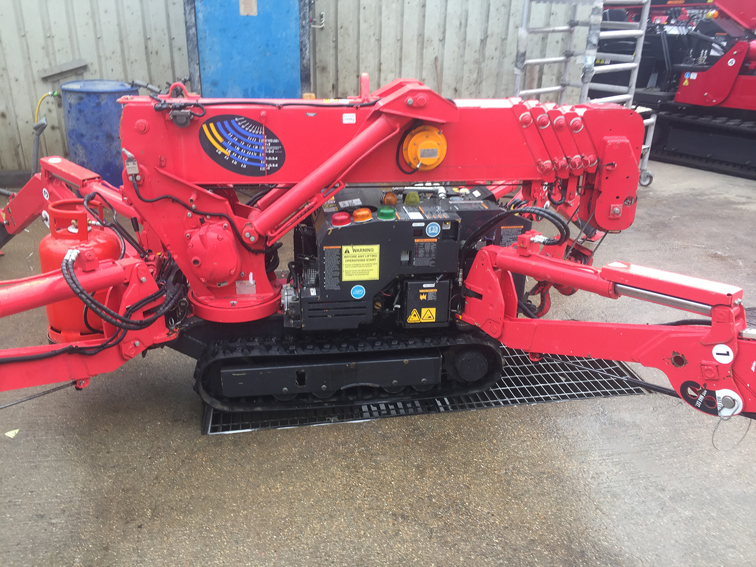 Used Sold – 02/19 – 2011 UNIC URW-245 CER Mini Spider Crane