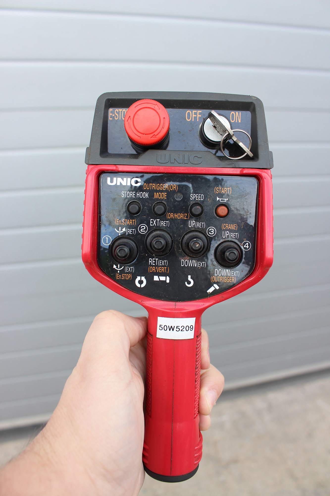 Used Sold - 04/21 - 2020 UNIC URW-547 CDMER Mini Spider Crane