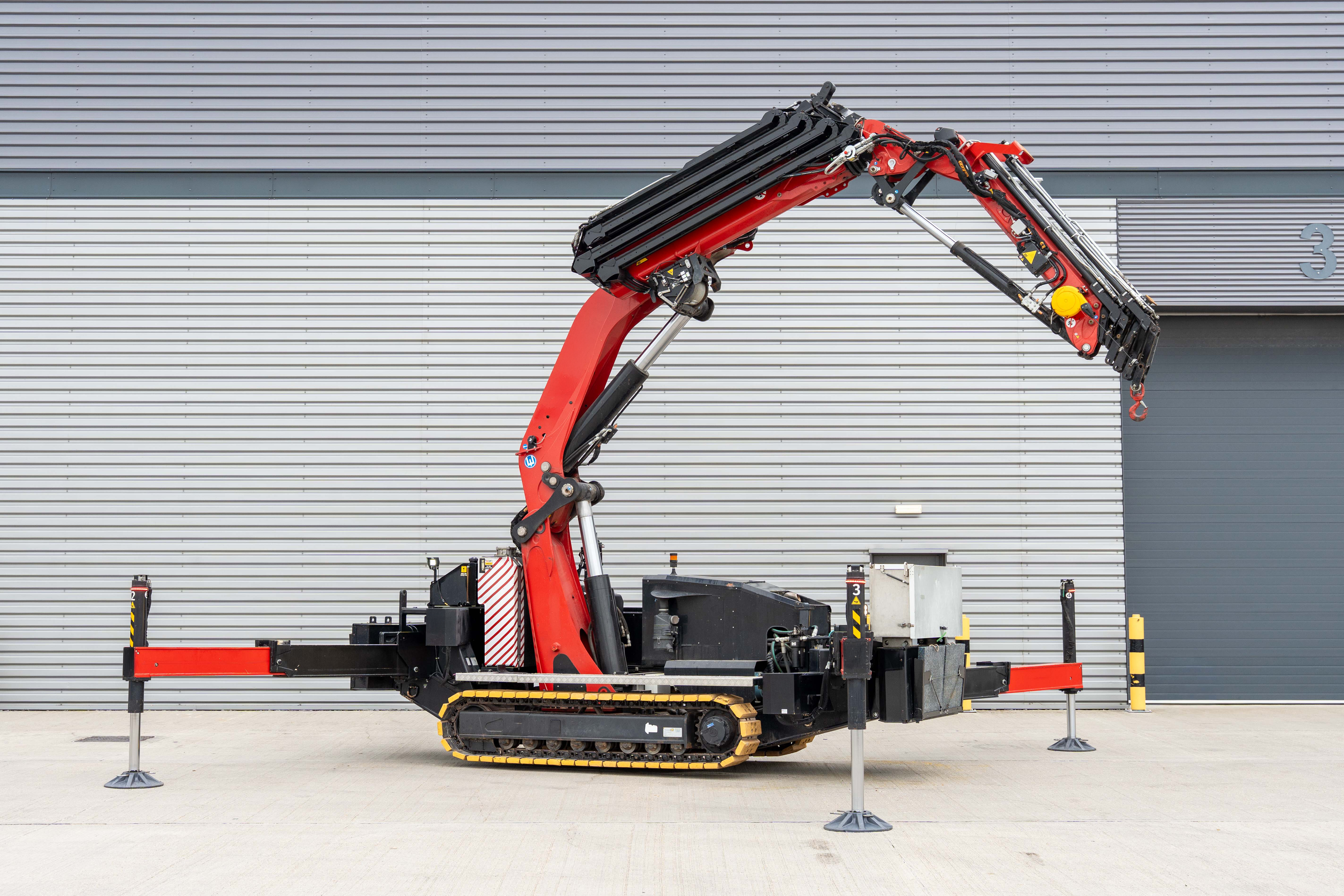Used TMC 525 Articulated Crawler Crane