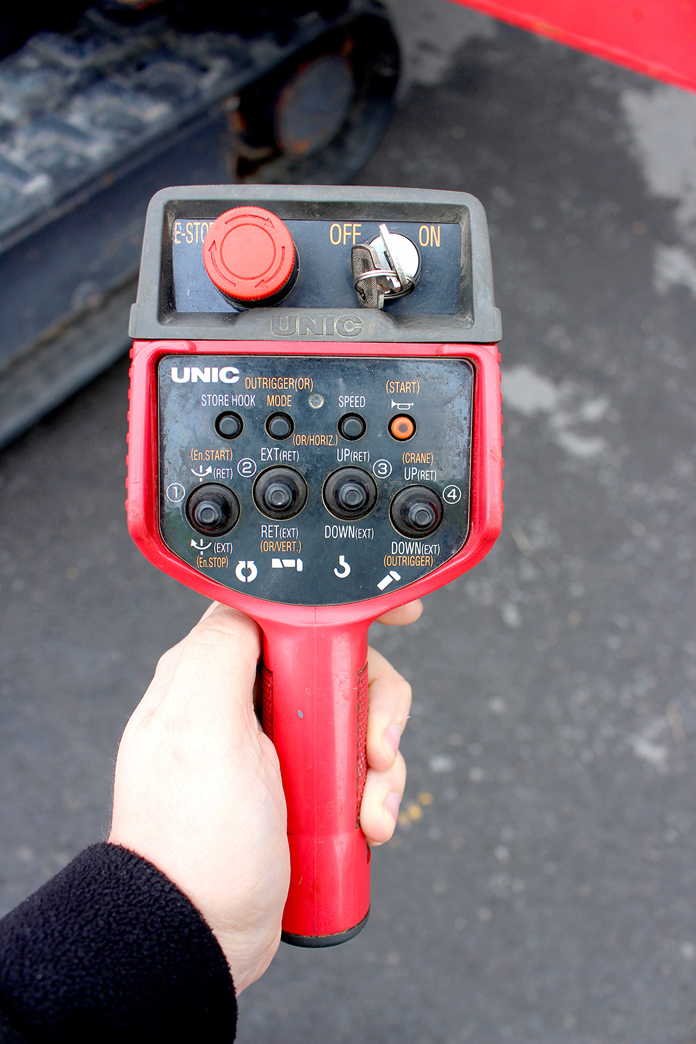 Used Sold - 10/20 - 2012 UNIC URW-506 CDMER Mini Spider Crane