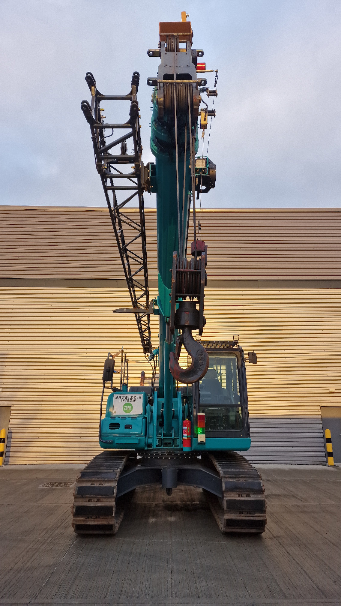 Used Sold - 07/23 - 2019 Sunward SWTC10 Mini Crawler Crane