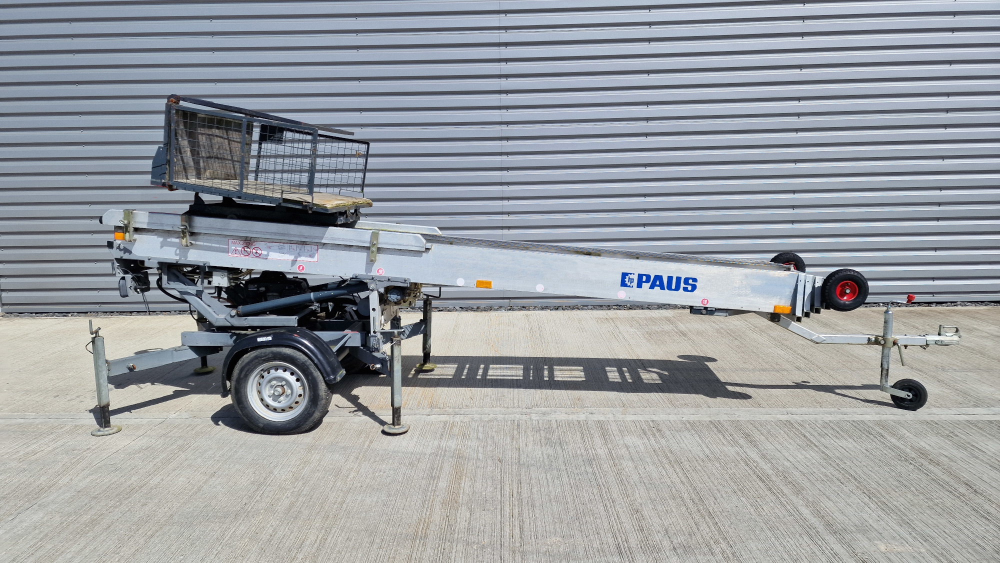 Used 2007 Paus Easy WH Ladder Hoist for Sale at Used Mini Cranes