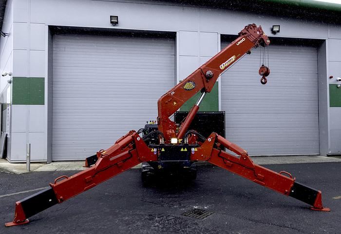 Used UNIC URW-546 CDER Mini Spider Crane