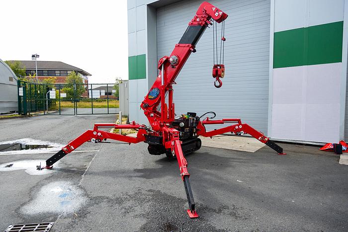 Used 2017 UNIC URW-245 CER Mini Spider Crane
