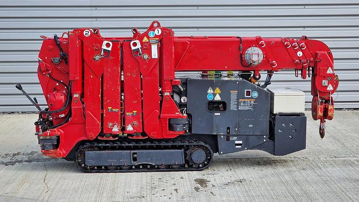 Used 2017 UNIC URW-295 CDMER Mini Spider Crane