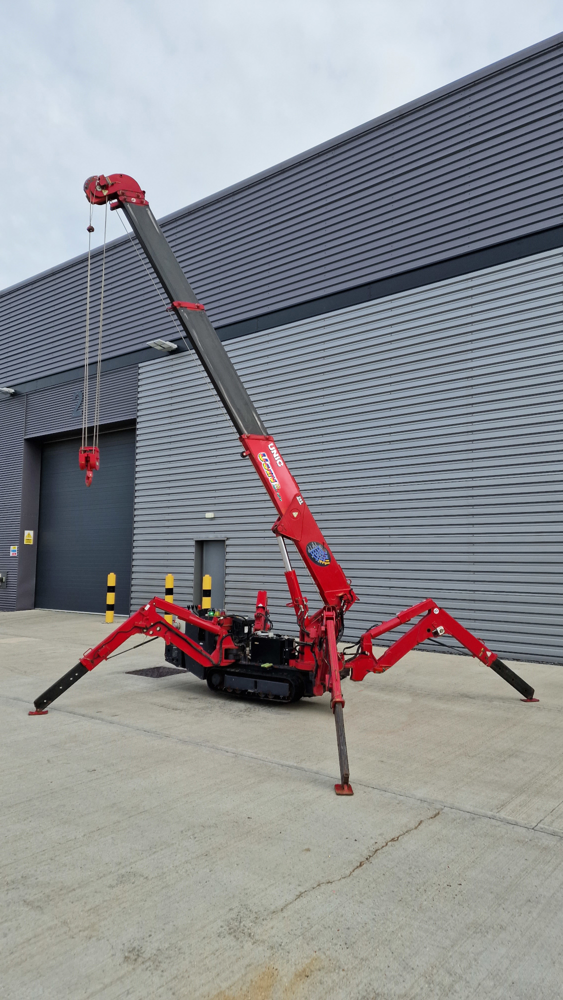 Used Sold - 10/22 - 2016 UNIC URW-295 CMER Mini Spider Crane