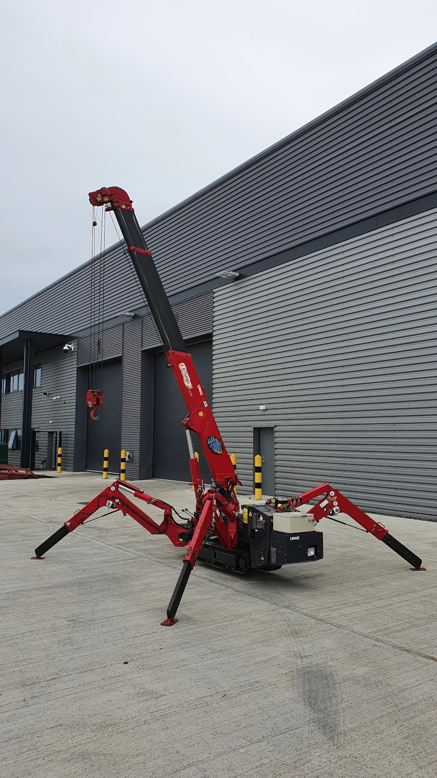Used Sold - 03/21 - 2014 UNIC URW-295 CMER Mini Spider Crane