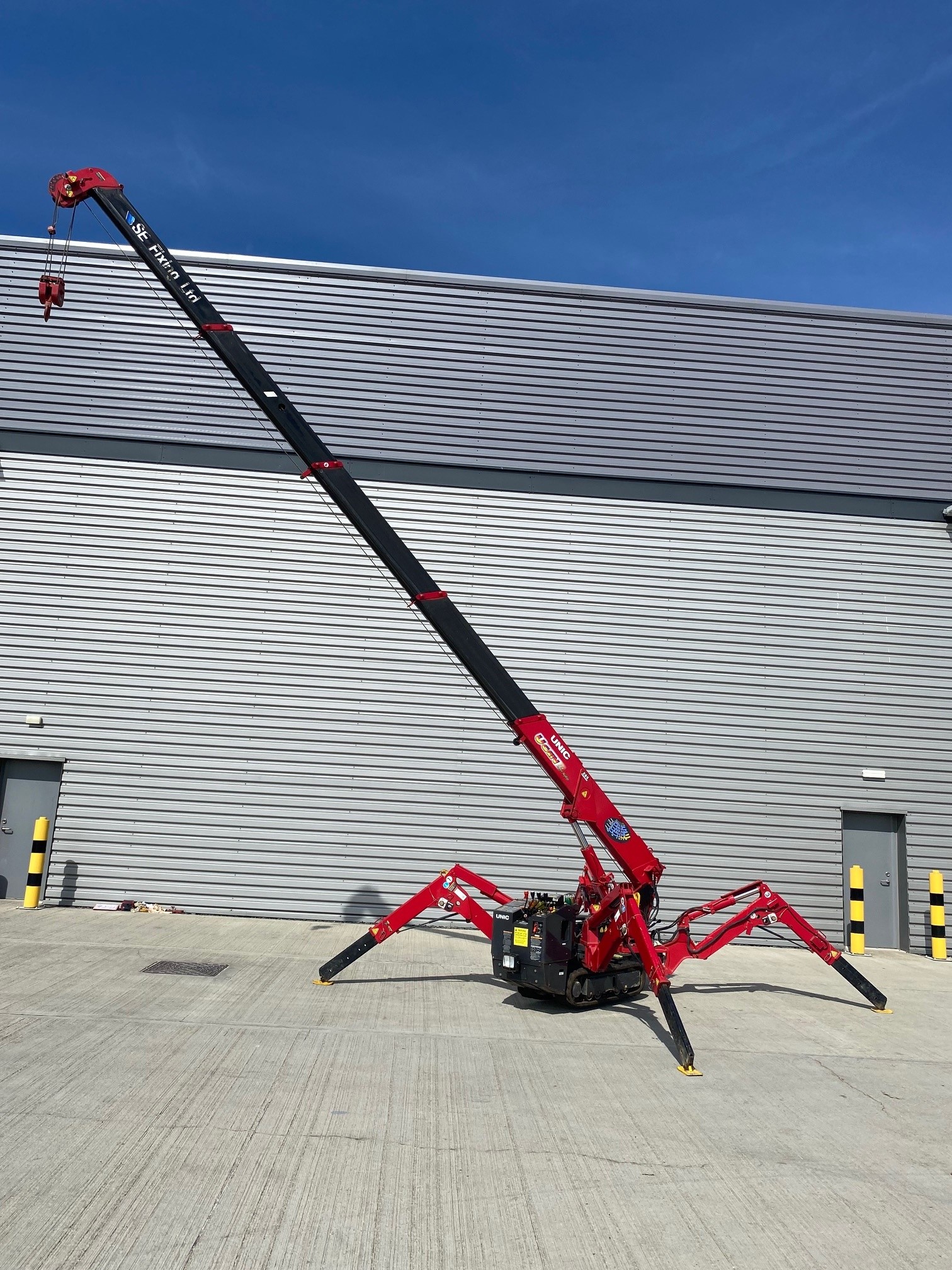 Used 2012 UNIC URW-295 CER Mini Spider Crane