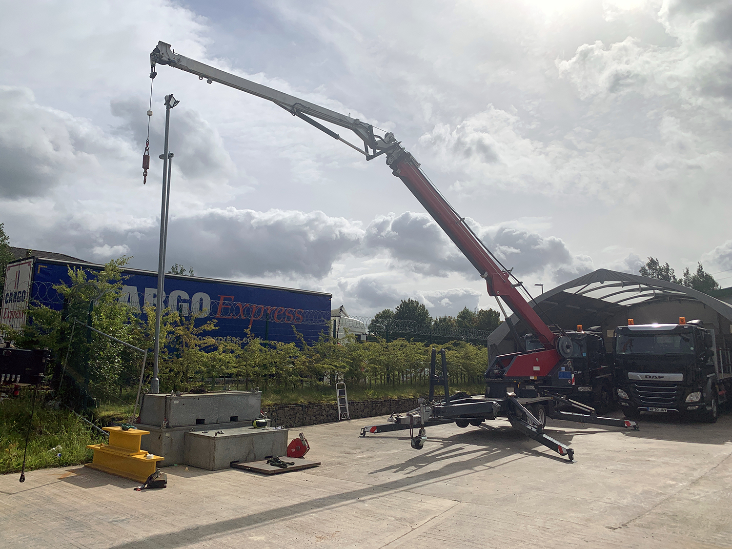 Used Sold - 02/22 - Paus PTK31 Trailer Crane
