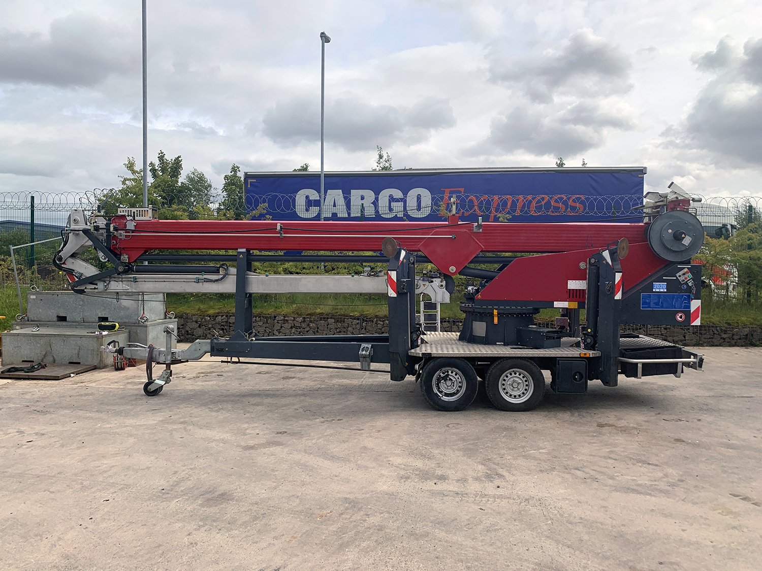 Used Sold - 02/22 - Paus PTK31 Trailer Crane