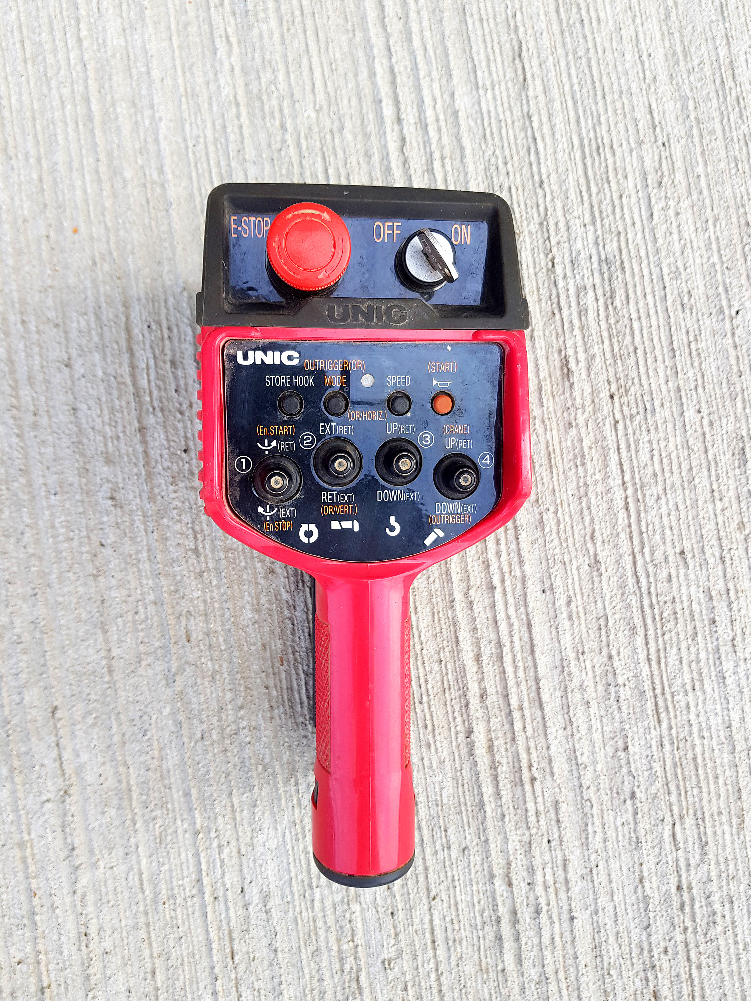 Used Sold - 09/20 - 2018 UNIC URW-547 CDER Mini Spider Crane
