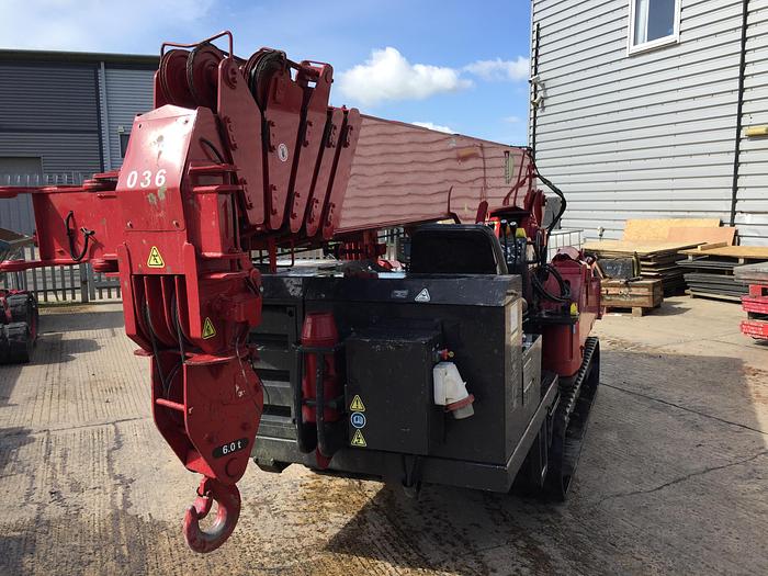 Used Sold – 10/18 – 2008 UNIC URW-706 CDMER Mini Spider Crane