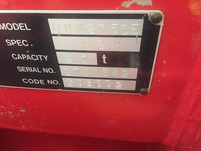 Used Sold – 12/18 – 2008 UNIC URW-295 CDMER Mini Spider Crane