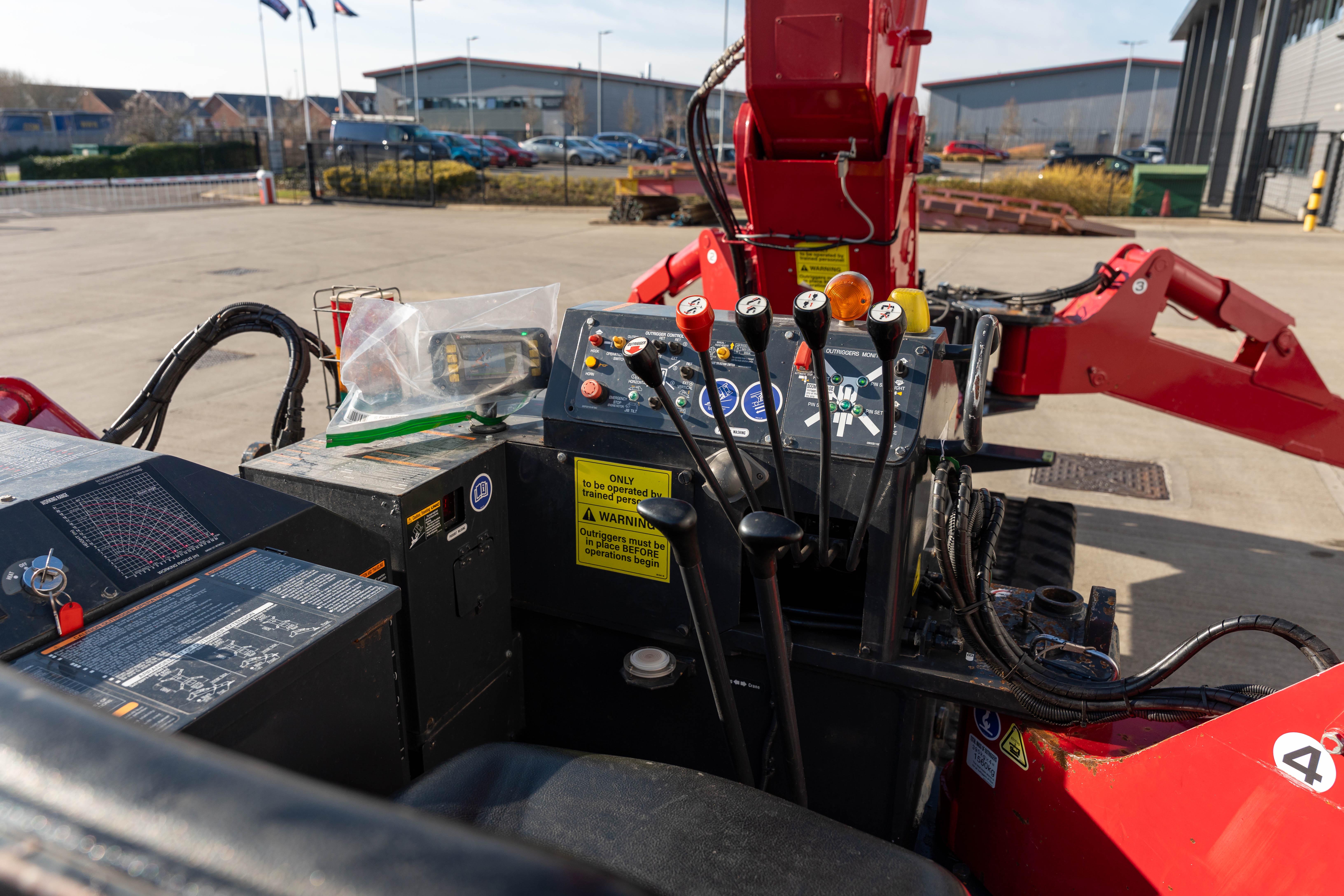 Used 2016 UNIC URW-706 CDMER Mini Spider Crane