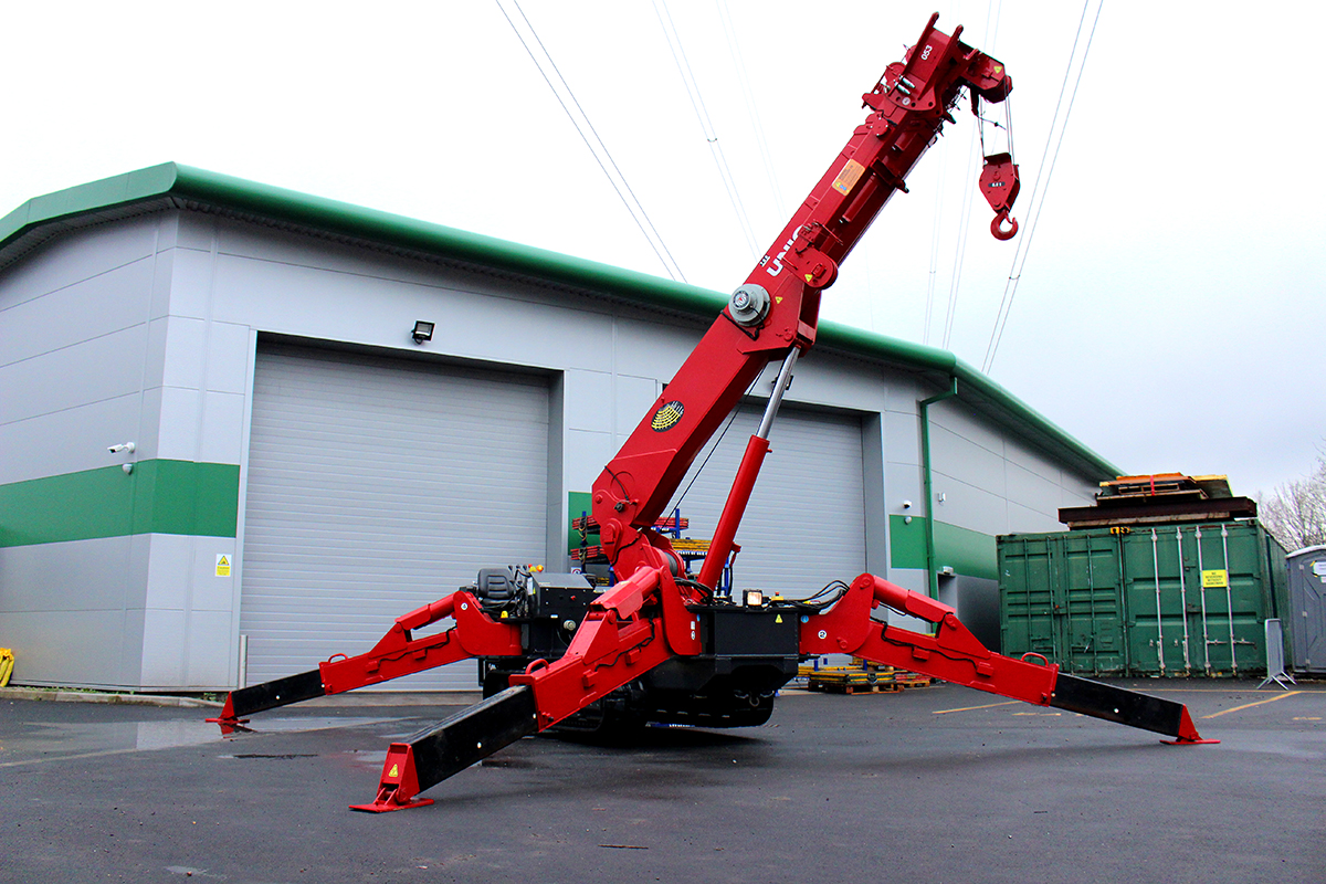 Used Sold – 11/19 – 2009 UNIC URW-706 CDMER Mini Spider Crane