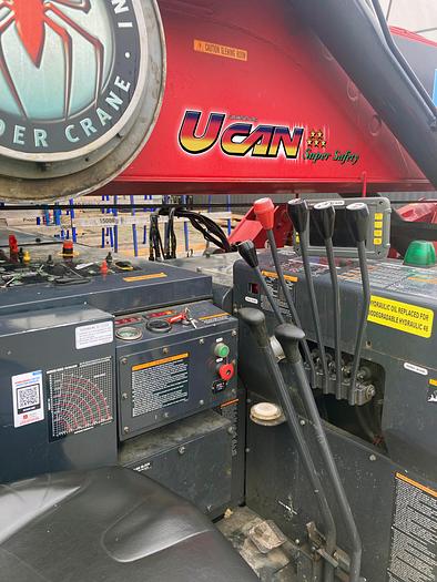 Used 2017 UNIC URW-1006 CDMER Mini Spider Crane