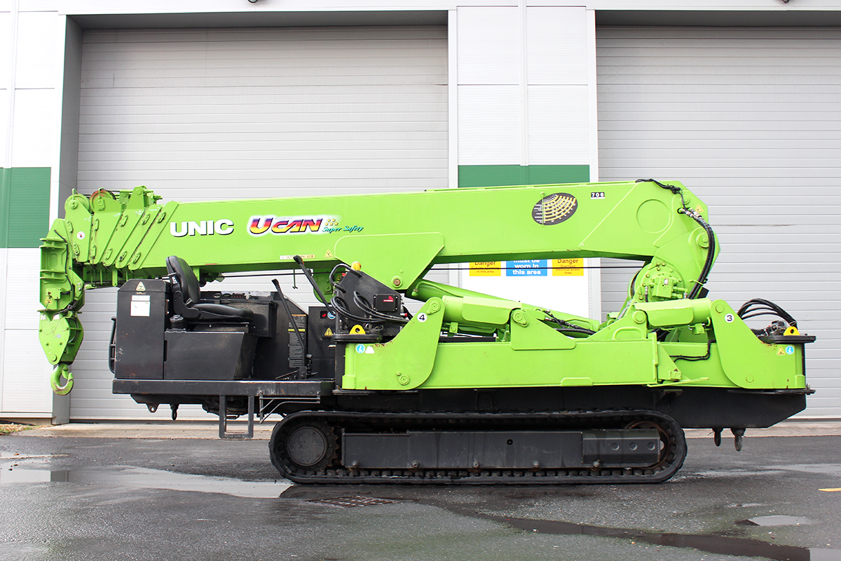 Used Sold - 01/23 - 2009 UNIC URW-706 CDER Mini Spider Crane