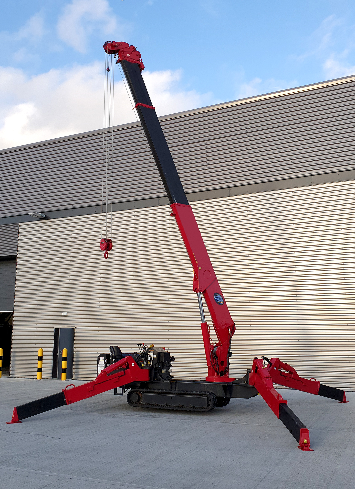 Used Sold - 06/21 - 2008 UNIC URW-506 CDER Mini Spider Crane