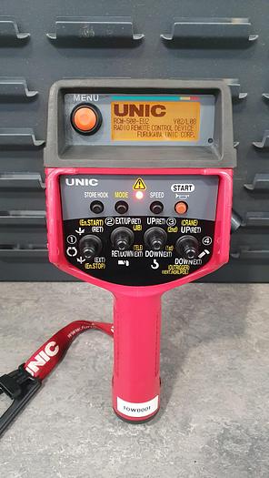 Used UNIC URW-1006 CDMER Mini Spider Crane