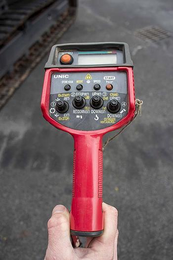 Used Sold - 10/21 - 2015 UNIC URW-1006 CDMER Mini Spider Crane