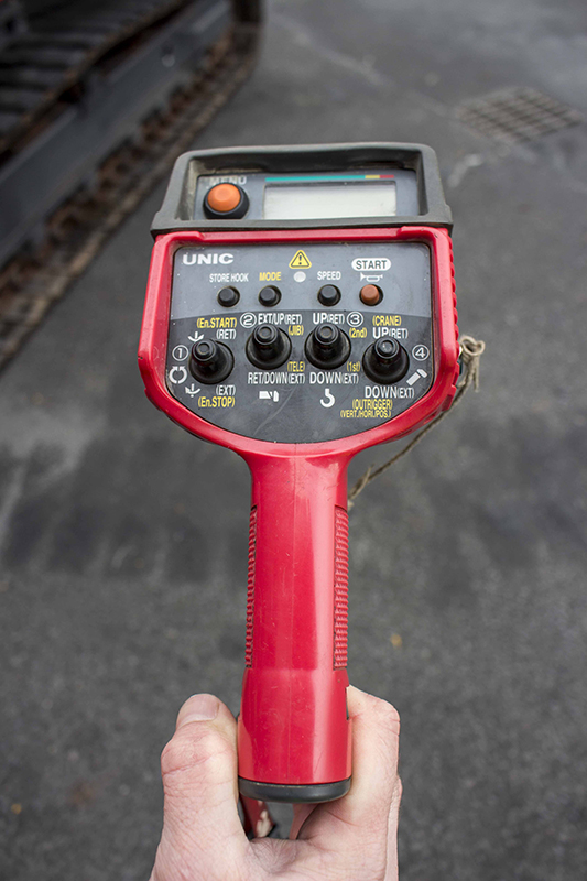 Used Sold - 10/21 - 2015 UNIC URW-1006 CDMER Mini Spider Crane