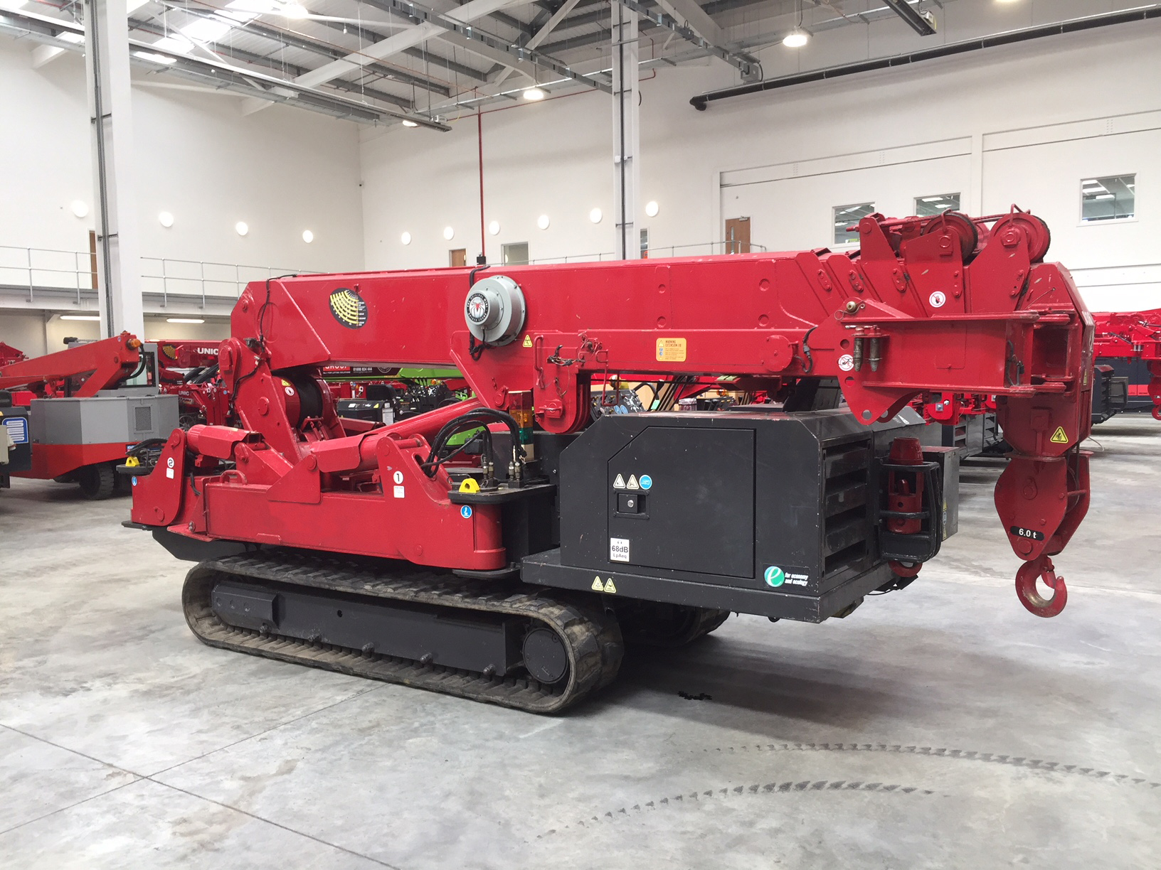 Used Sold – 10/18 – 2008 UNIC URW-706 CDMER Mini Spider Crane