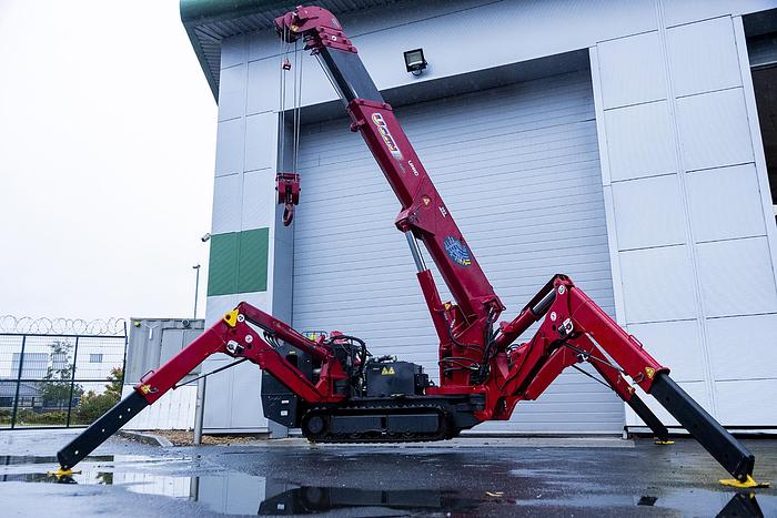Used 2008 UNIC URW-095 CER Mini Spider Crane