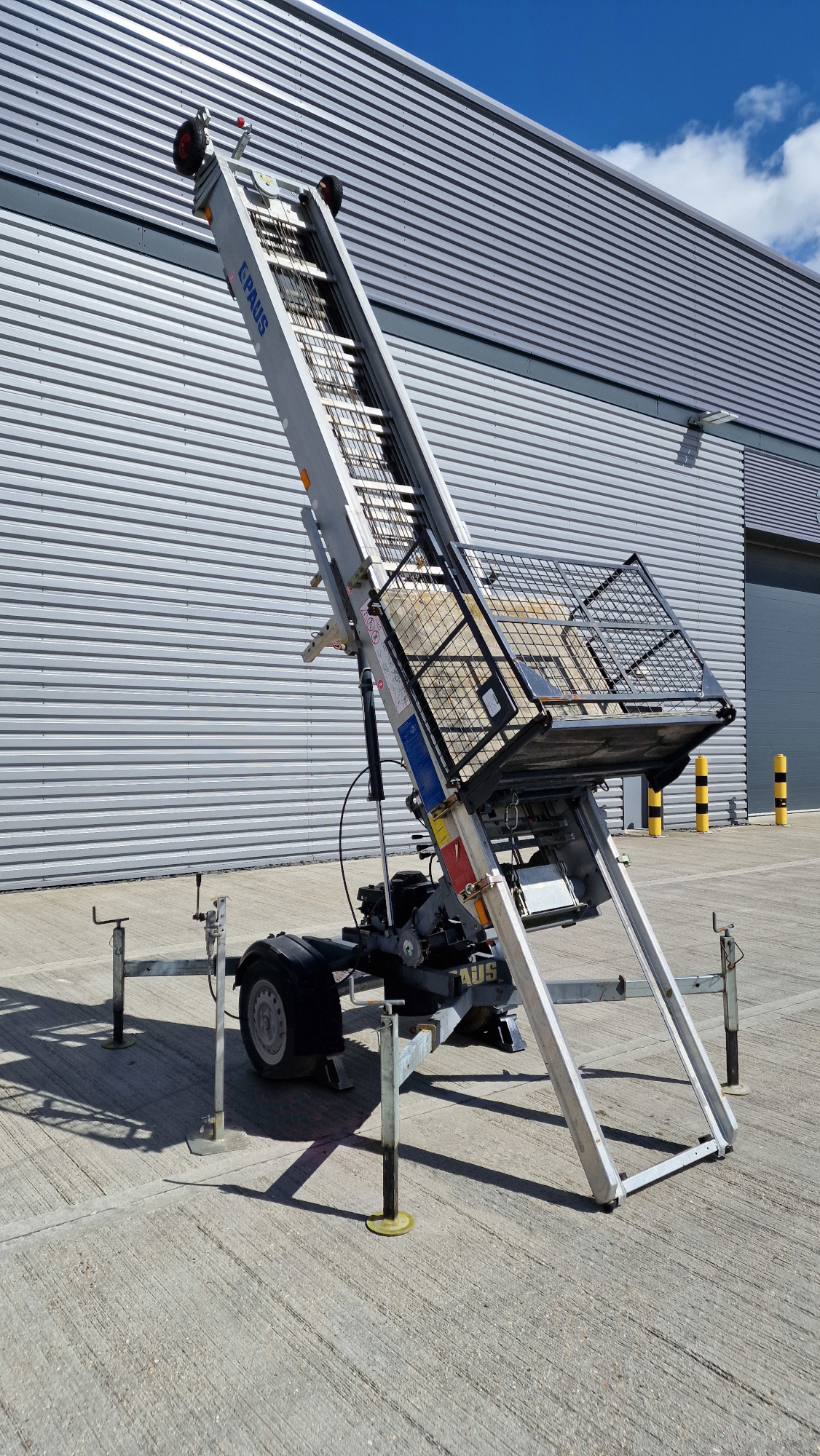 Used 2007 Paus Easy WH Ladder Hoist for Sale at Used Mini Cranes