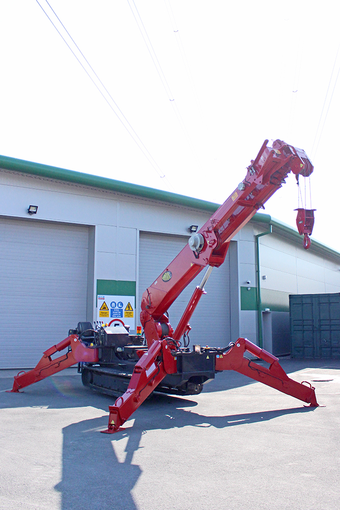 Used Sold - 02/20 - 2009 UNIC URW-706 CDMER Mini Spider Crane