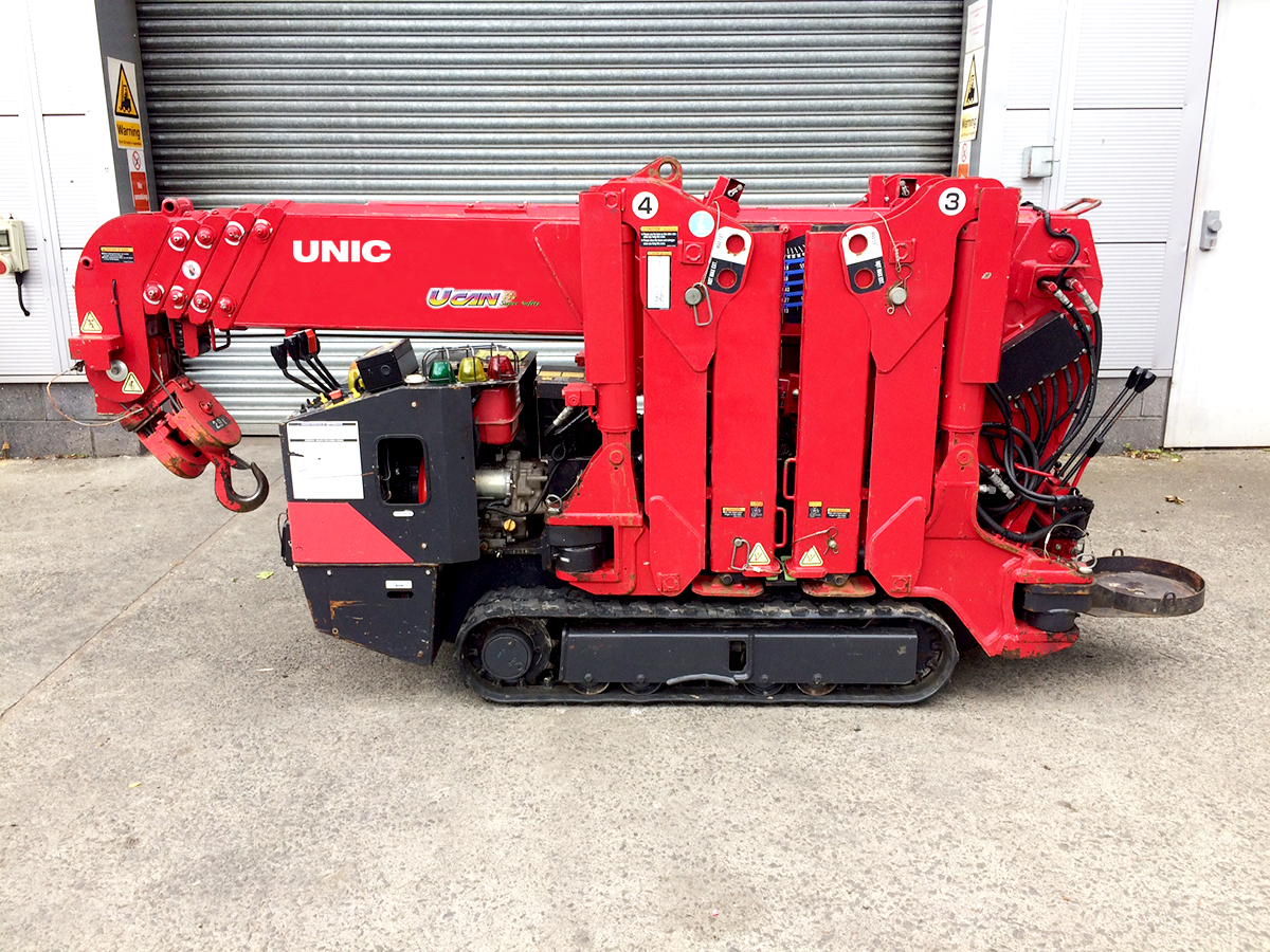Used Sold - 08/20 - 2012 UNIC URW-295 CER Mini Spider Crane