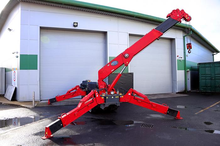 Used 2016 UNIC URW-506 CDMER Mini Spider Crane