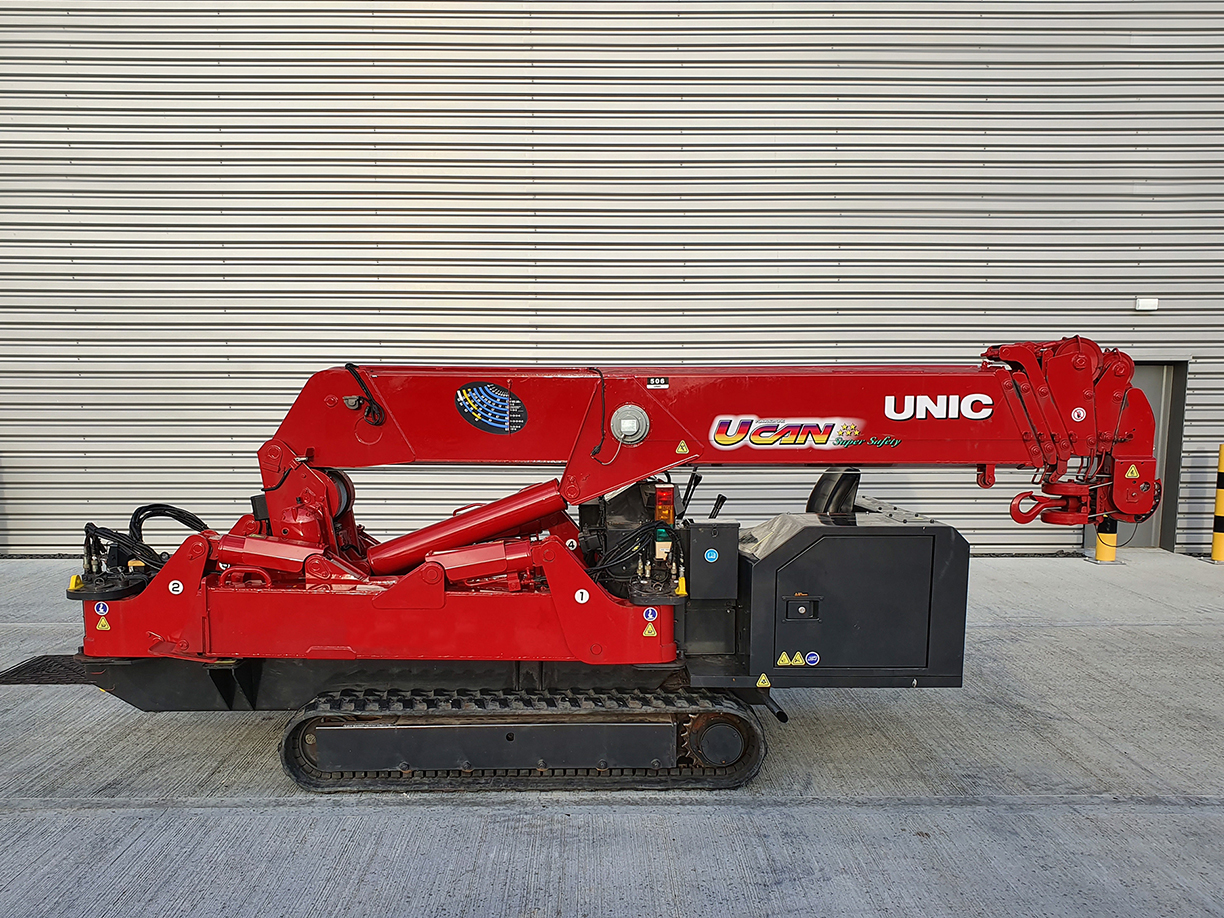 Used Sold - 06/21 - 2008 UNIC URW-506 CDER Mini Spider Crane