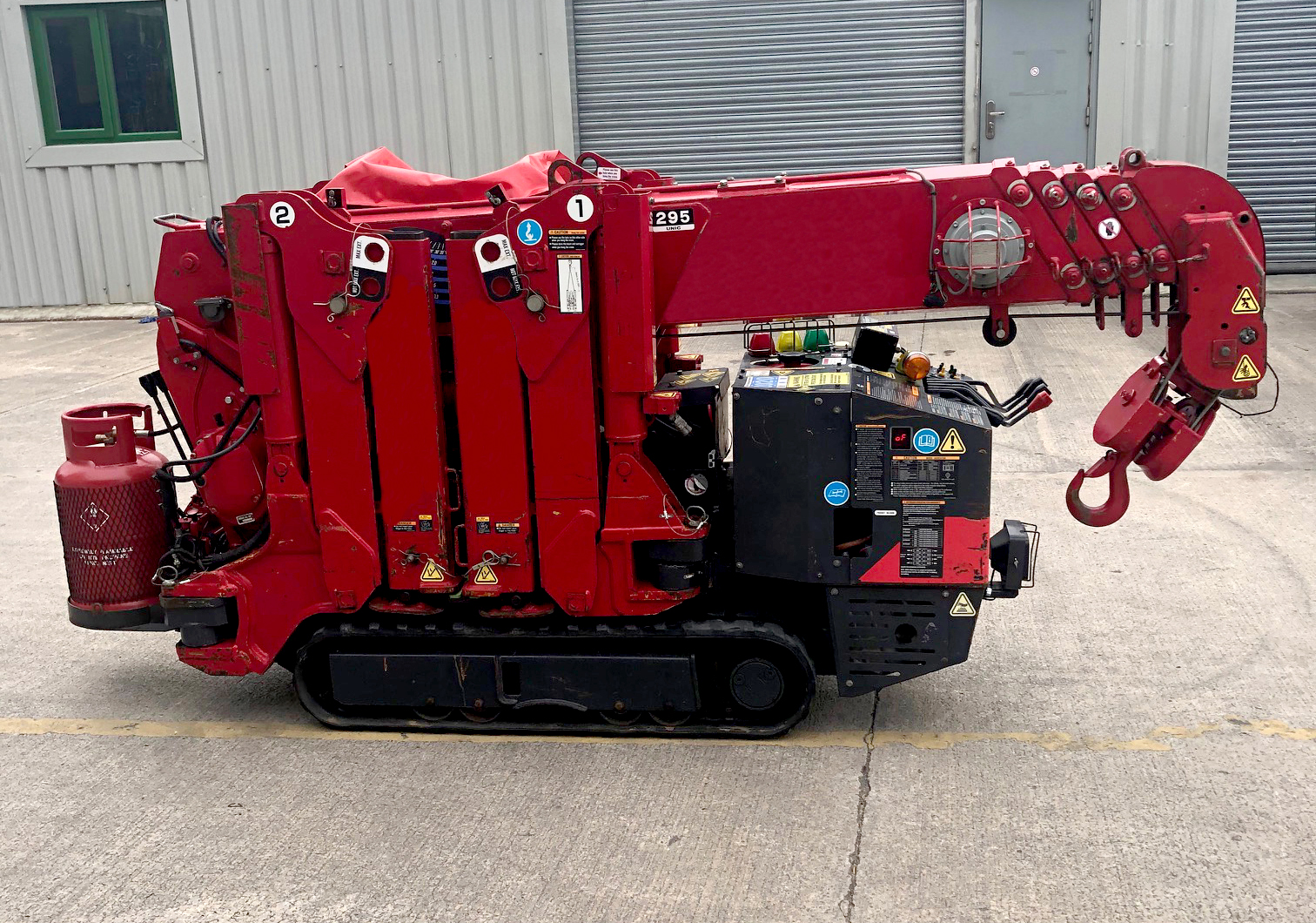 Used Sold - 11/20 - 2014 UNIC URW-295 CER Mini Spider Crane