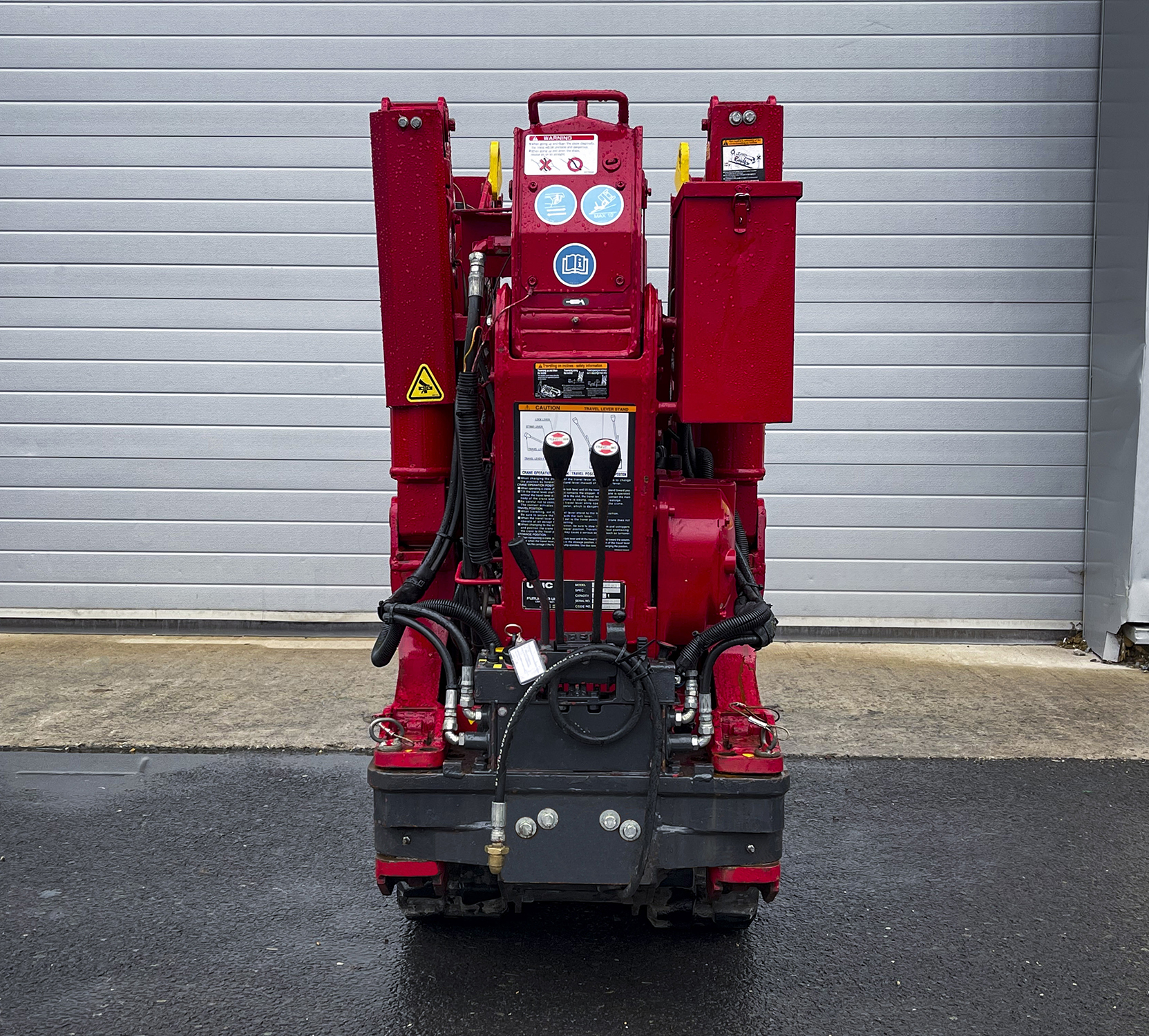 Used UNIC URW-095 CER Mini Spider Crane
