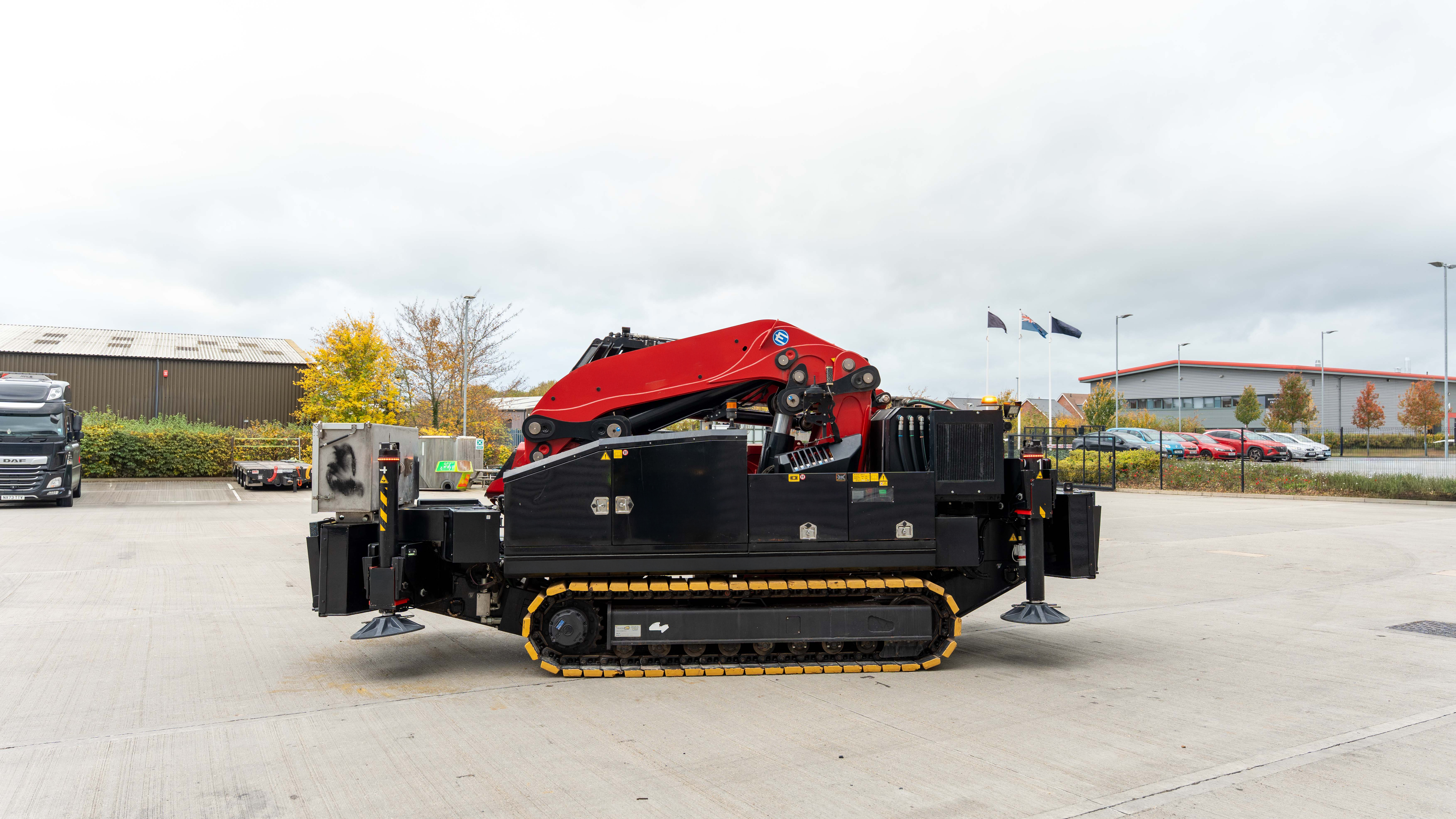 Used TMC 525 Articulated Crawler Crane