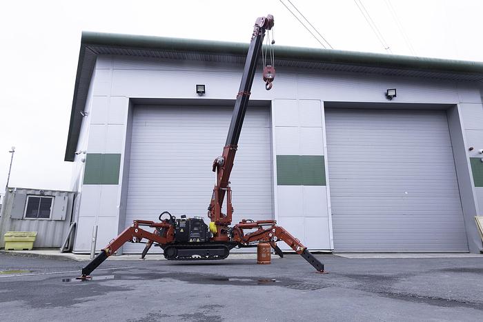 Used 2017 UNIC URW-245 CER Mini Spider Crane