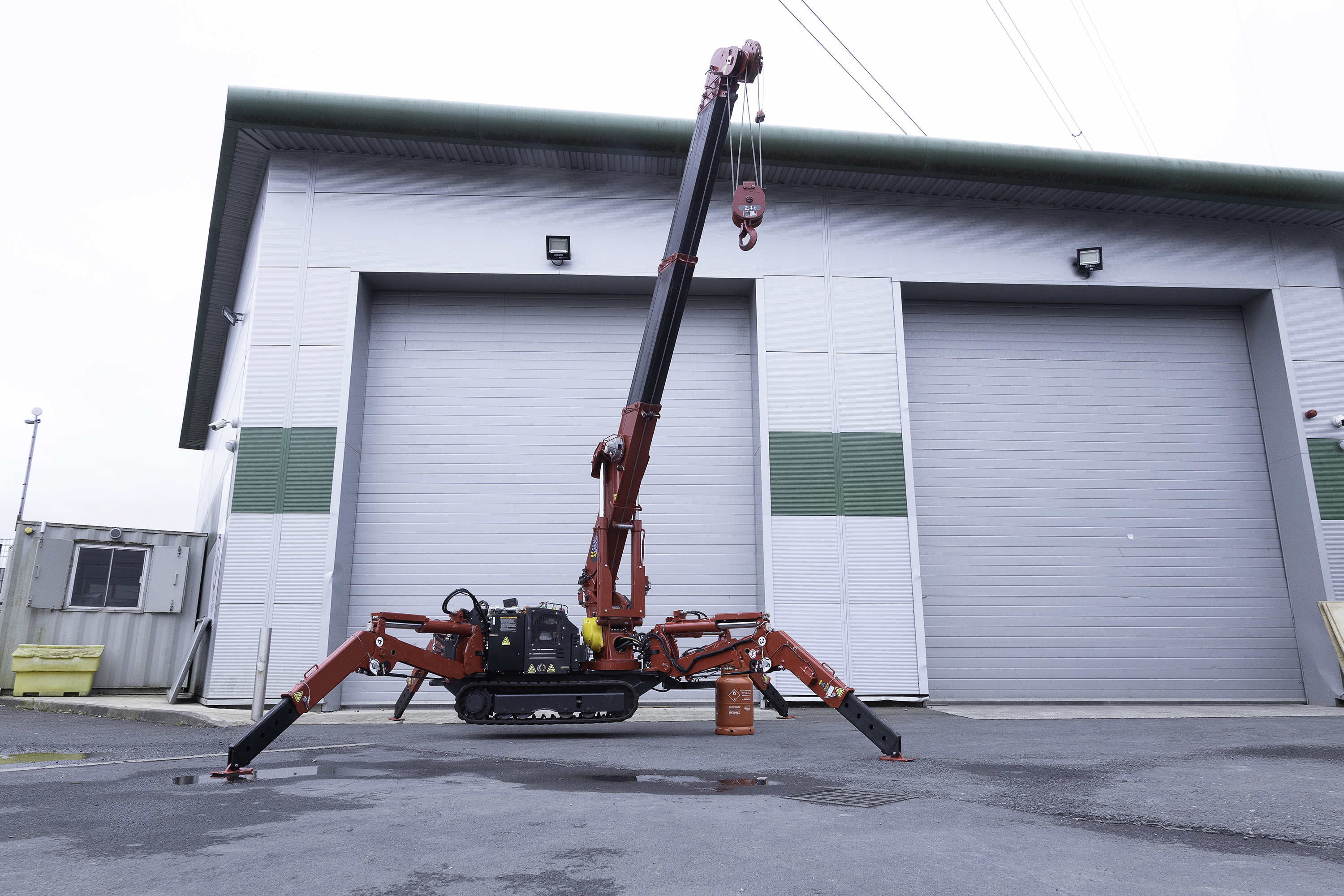 Used 2017 UNIC URW-245 CER Mini Spider Crane