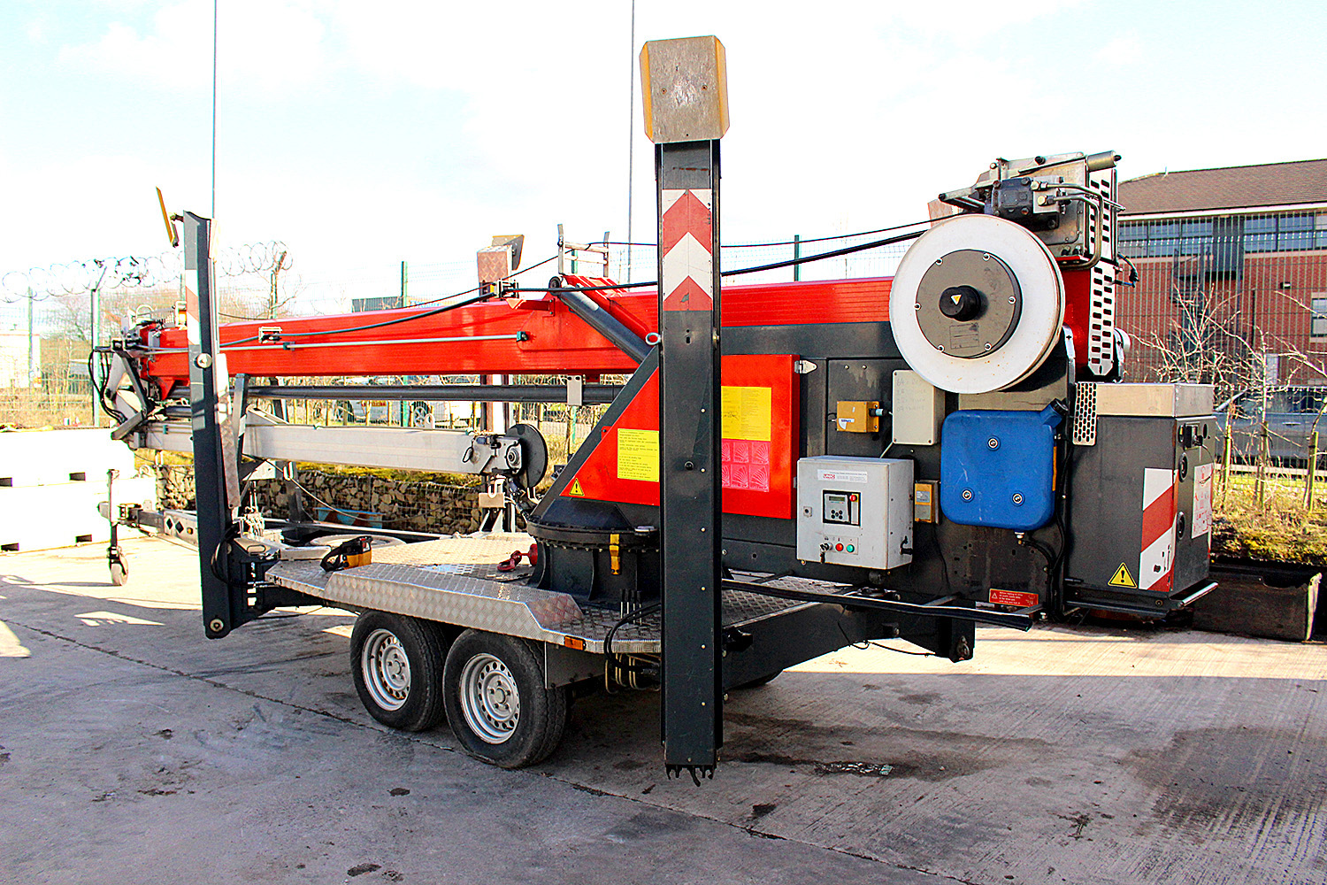 Used Sold – 04/19 – 2008 Paus Skyworker PTK30 Trailer Crane