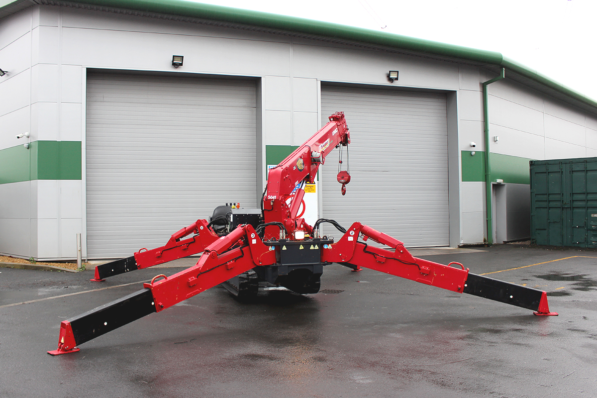 Used Sold – 02/20 - 2016 UNIC URW-547 CDER Mini Spider Crane