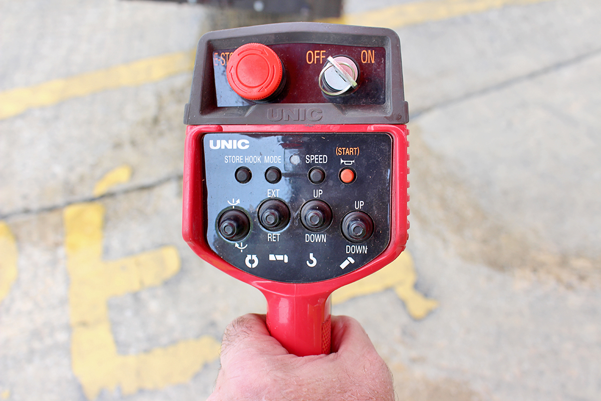 Used Sold – 01/20 – 2008 UNIC URW-295 CER Mini Spider Crane