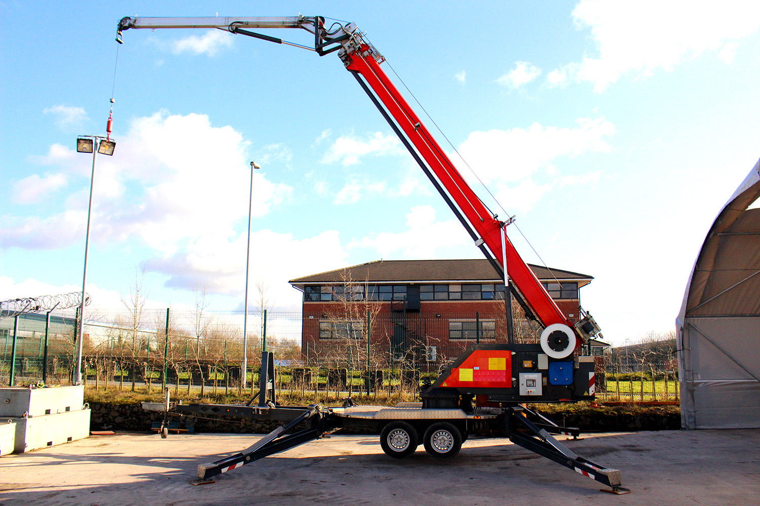 Used Sold – 04/19 – 2008 Paus Skyworker PTK30 Trailer Crane